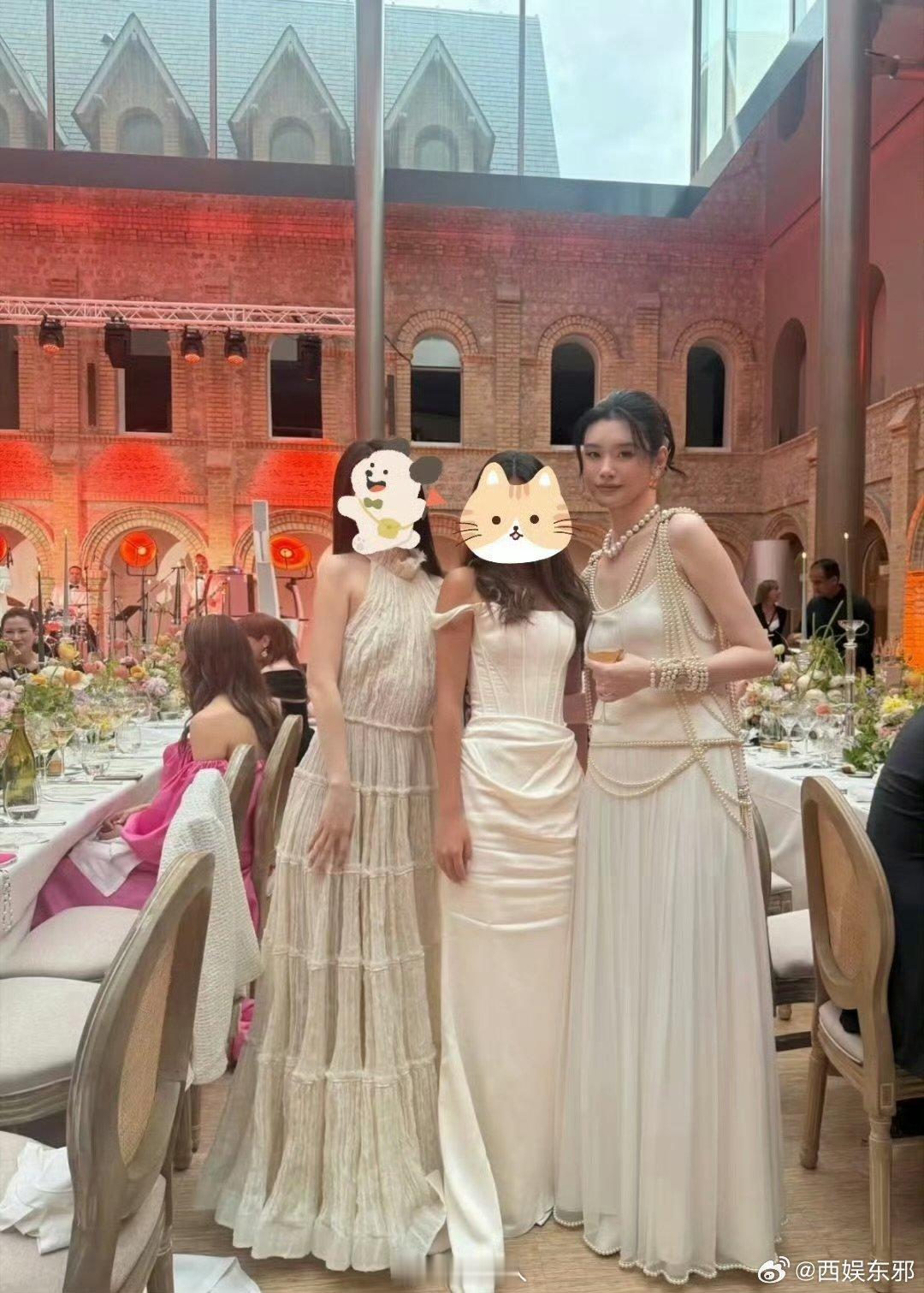奚梦瑶满身的珍珠奚梦瑶婚礼落泪神图奚梦瑶满身的珍珠，真老钱风啊 