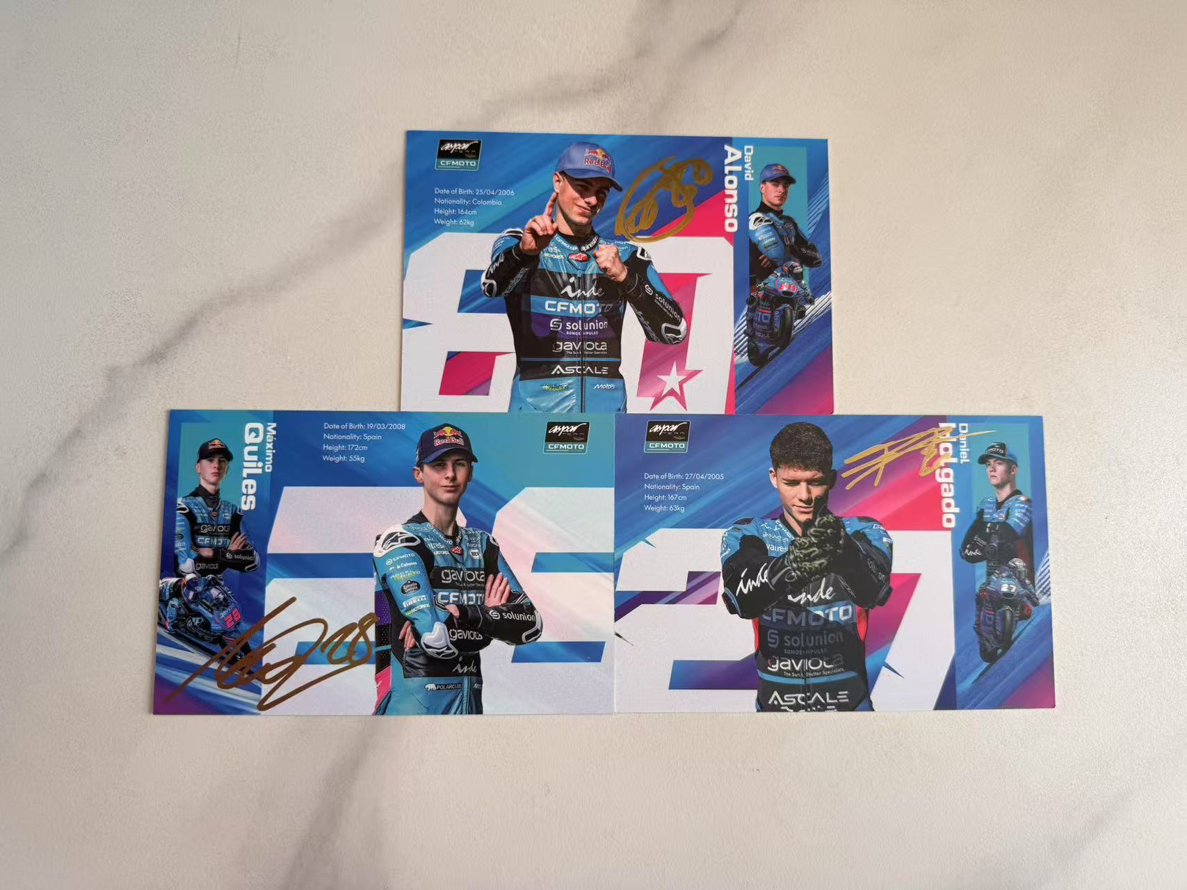转发抽一套春风三宝签名卡！！MotoGP2025MotoGP匈牙利大奖赛 ​​​