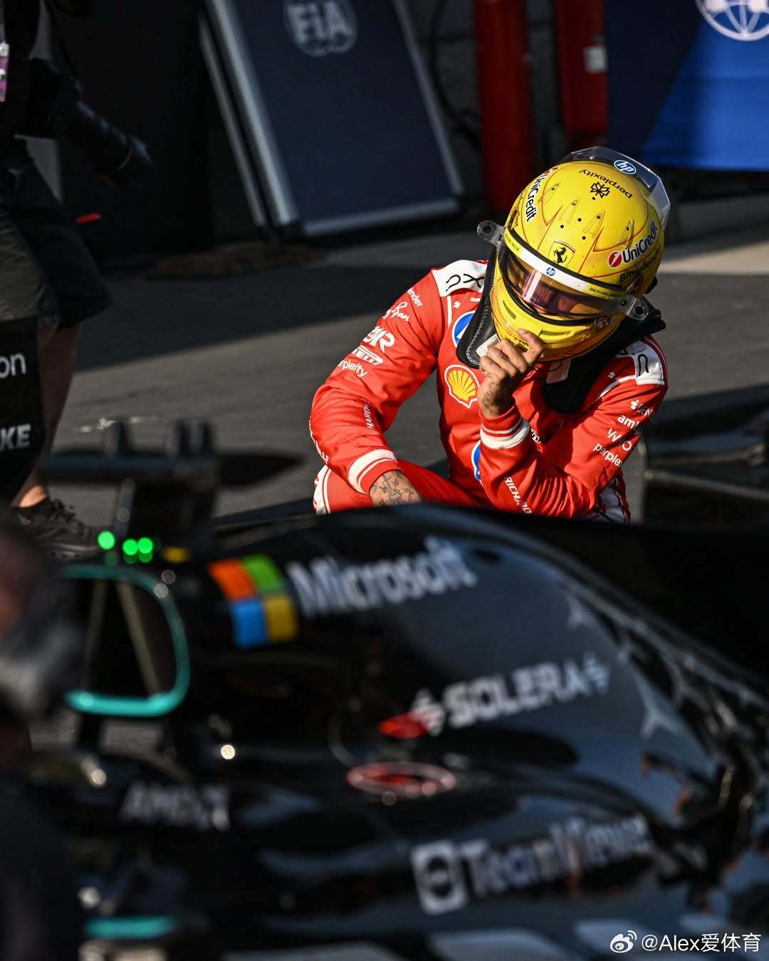 我左看右看上看下看👀他为什么就这么“快！继续早起去上赛看比赛🏎️🏁F1F1