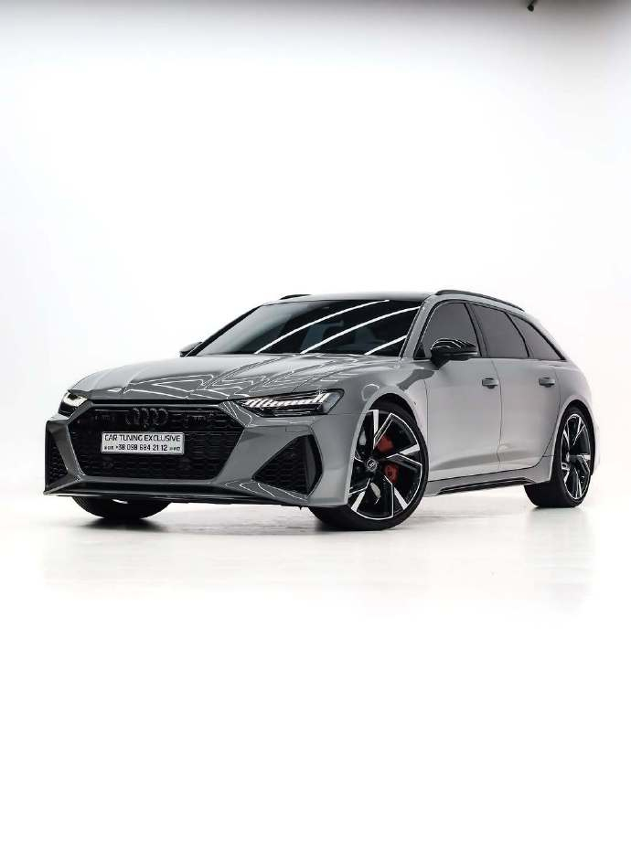 要说瓦罐车的终极梦想奥迪RS6 Avant绝对是无数车迷的白月光！这台“西装暴徒