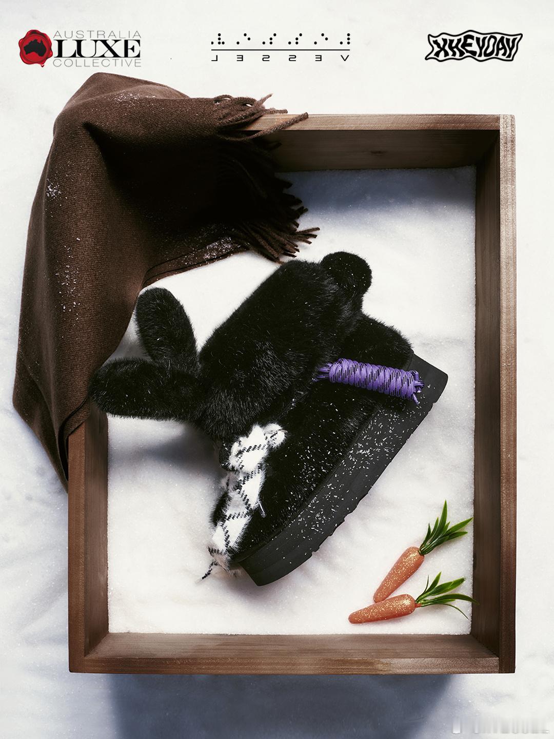 多彩暖意🐰一次全拿下三方联名墩墩兔雪地靴将实用主义与情感价值编织在一起xVES