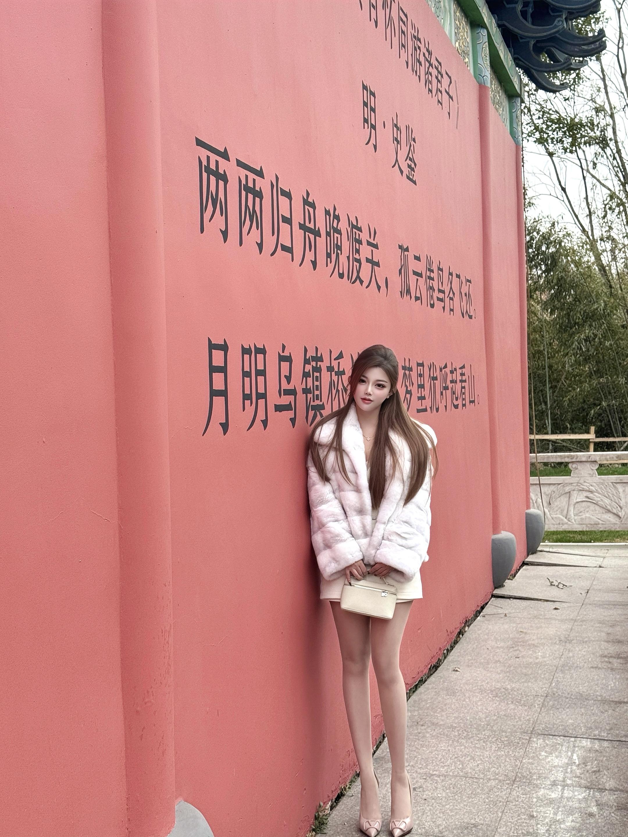冷吗？我一身热气