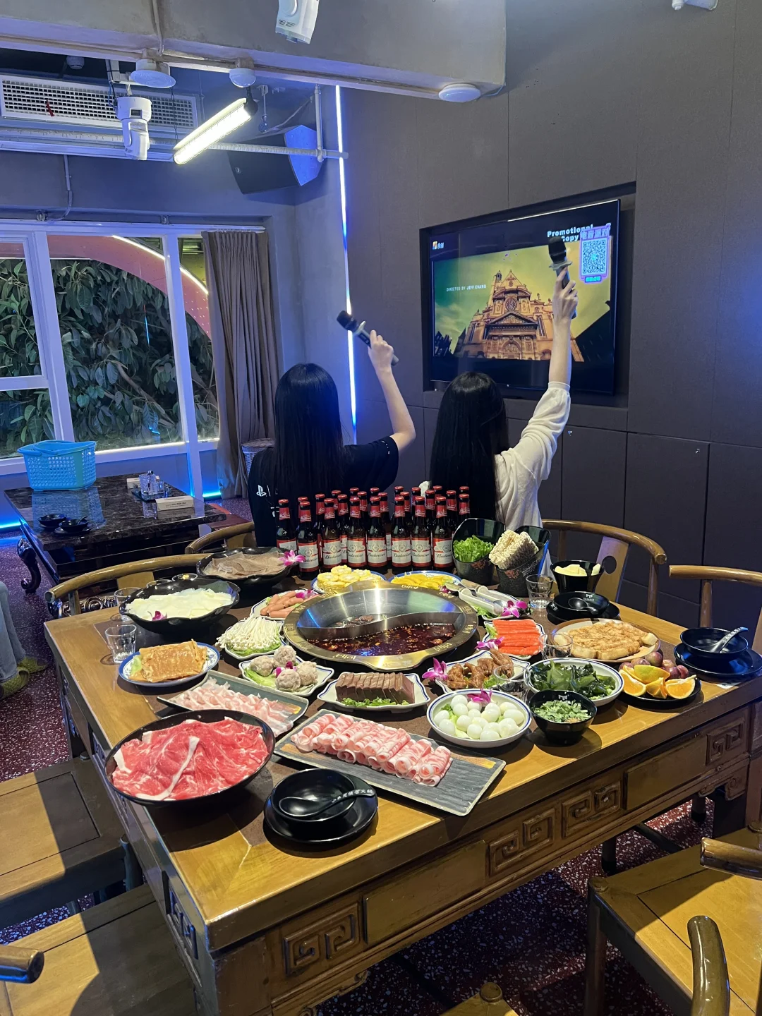 厦门!边吃火锅边唱歌!谁懂啊!!!