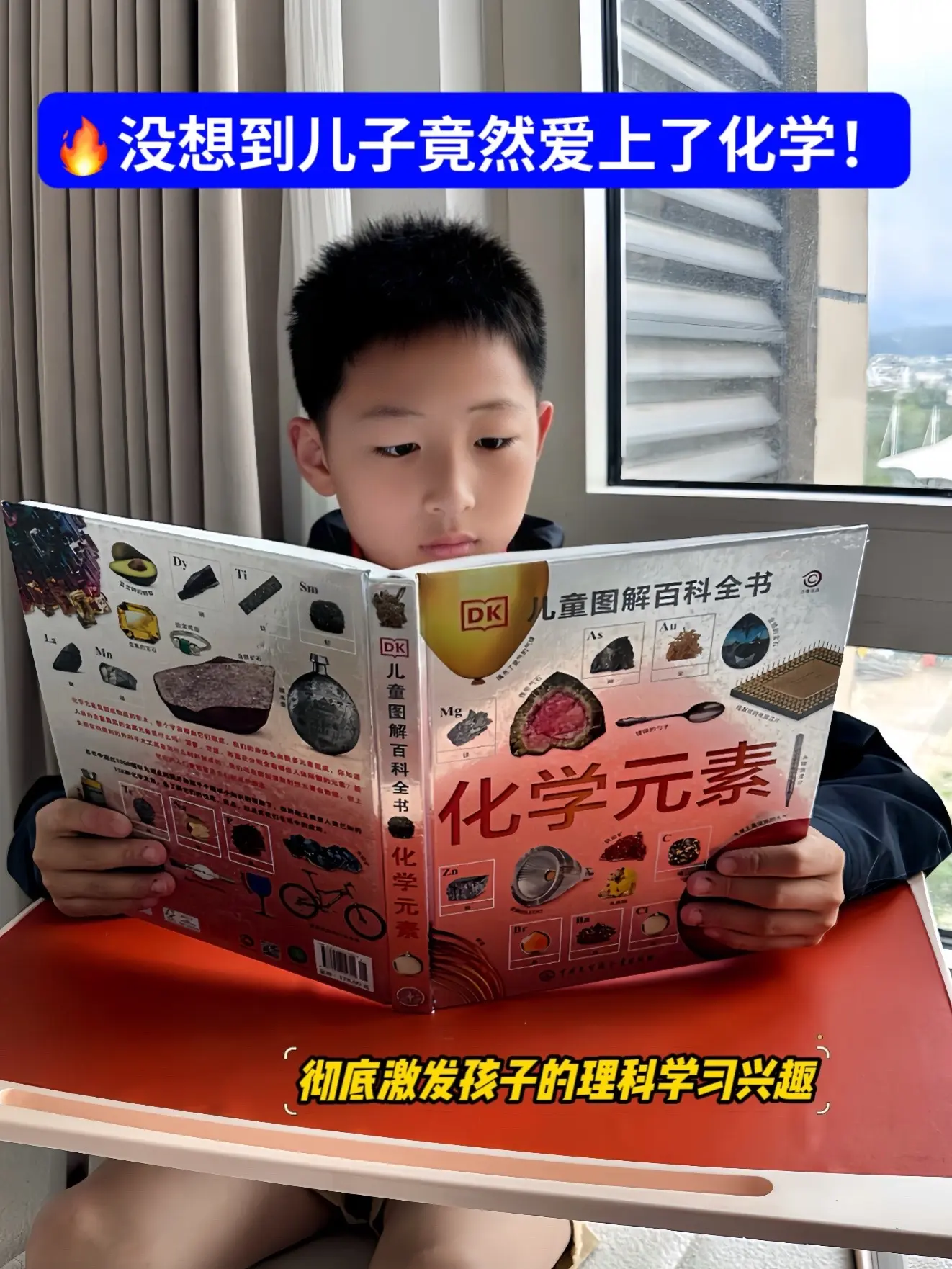 不愧是DK专为中小学生准备的化学科普书！本书共208页，按照元素周期表...