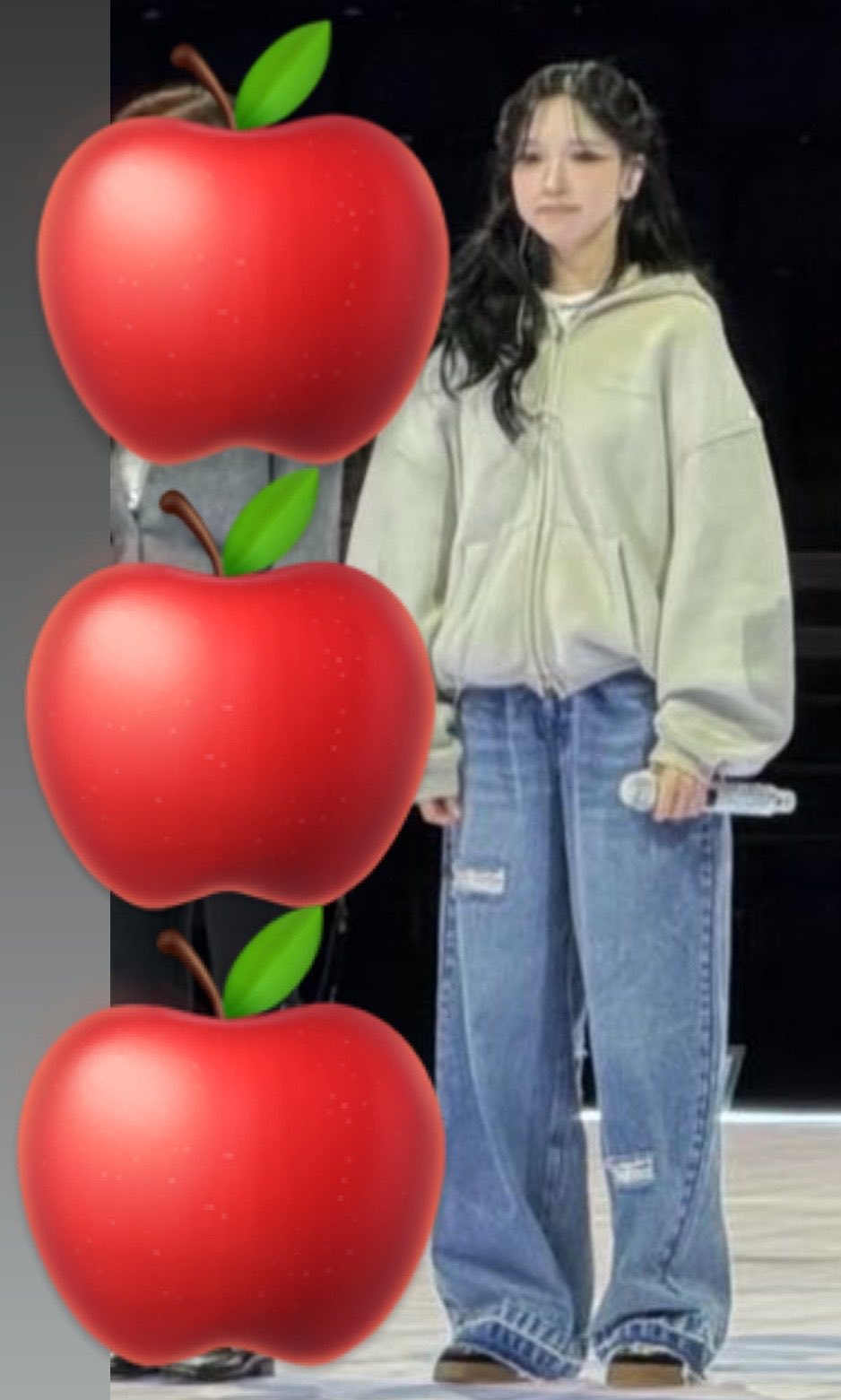 米蛋只有三个苹果高🍎🍎🍎©yu6jn
