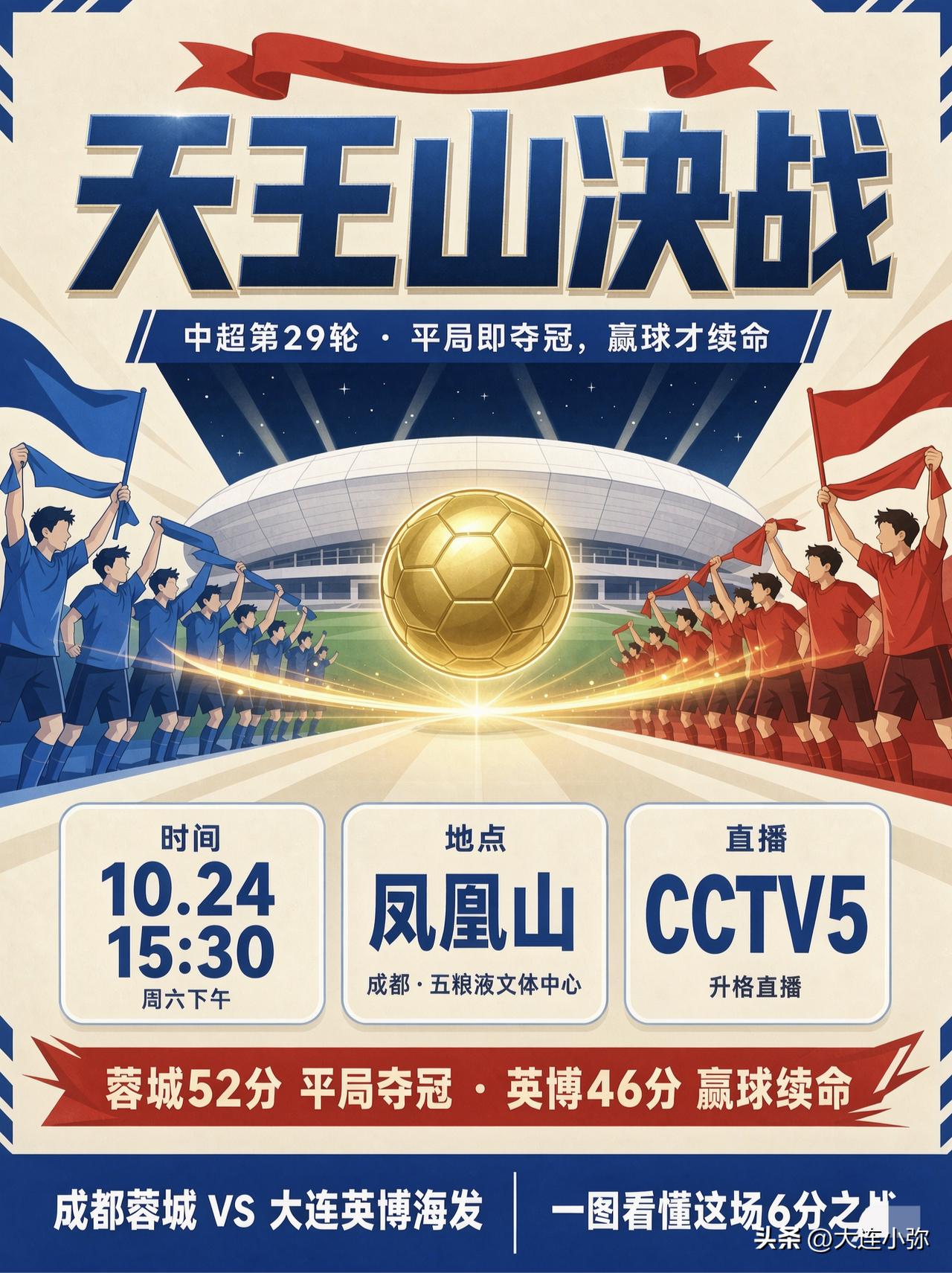 成都蓉城vs大连英博天王山对决！客队票从500张谈到850张，今晚19点抢远征