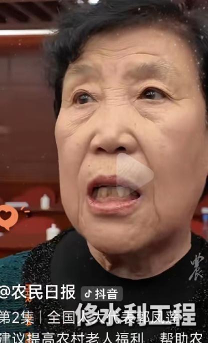 真是可笑，就因为农民代表郭凤莲同志，在“两会”上提了个给农民增加养老金的提案，现