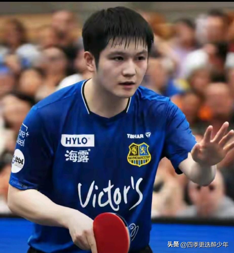 谁会想到呢？
谁会想到呢？估计没有人会想到，樊振东和张本智和同时效力杜塞尔多夫俱