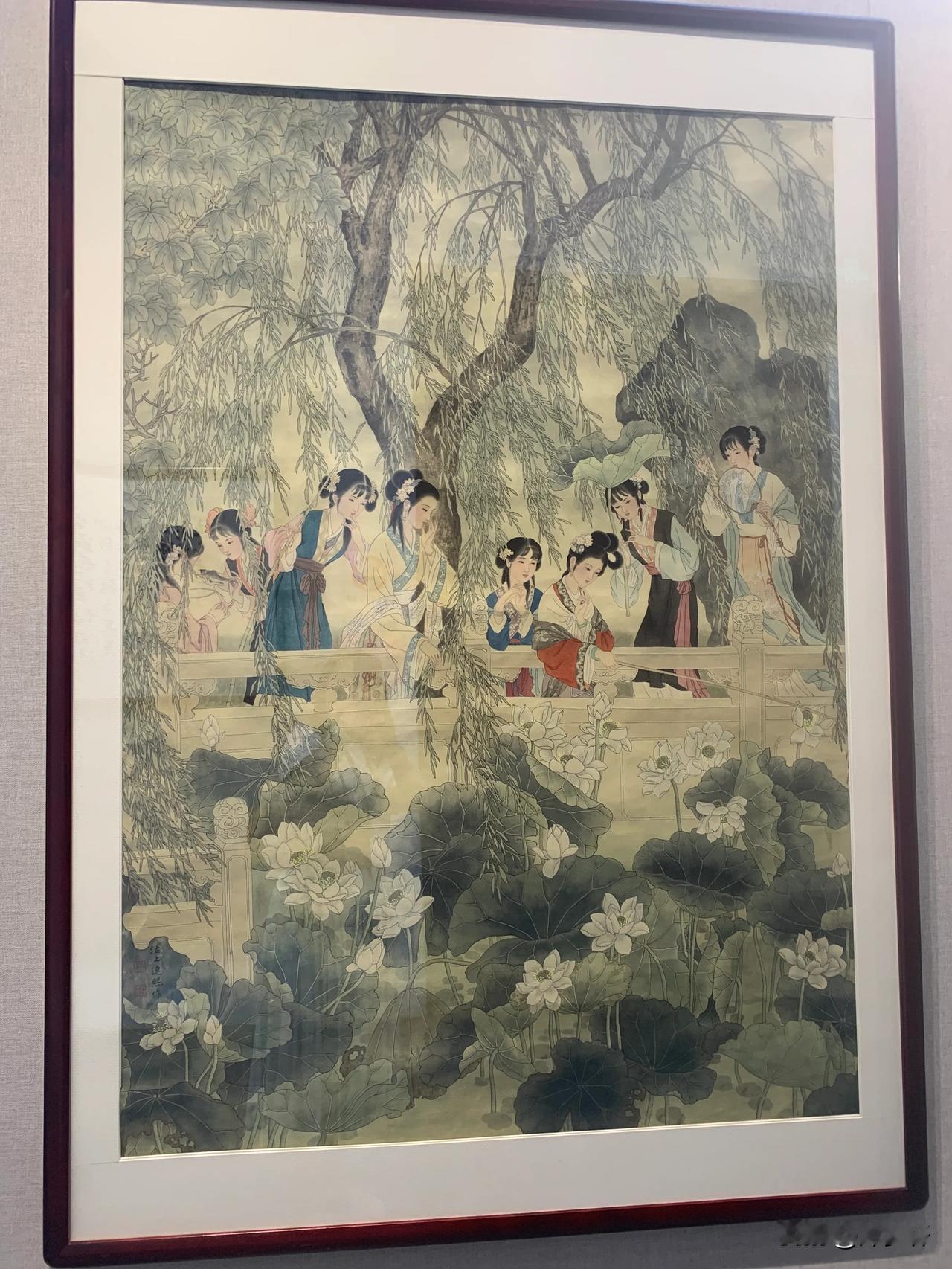 #《红楼梦》里哪一句话让你回味至今#寒塘度鹤影，冷月葬花魂