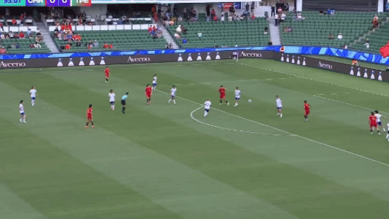 中国女足 终于进了射门20-2，太不容易了 女足亚洲杯