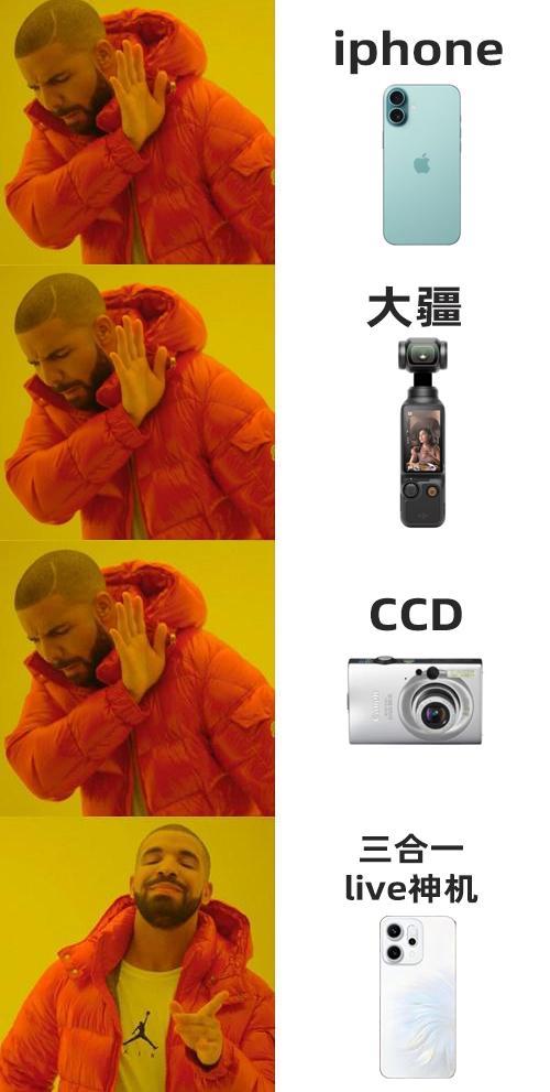 漂亮，干得漂亮，OPhone夺舍果子之后，CCD、大疆Pocket也危⚠️看了一