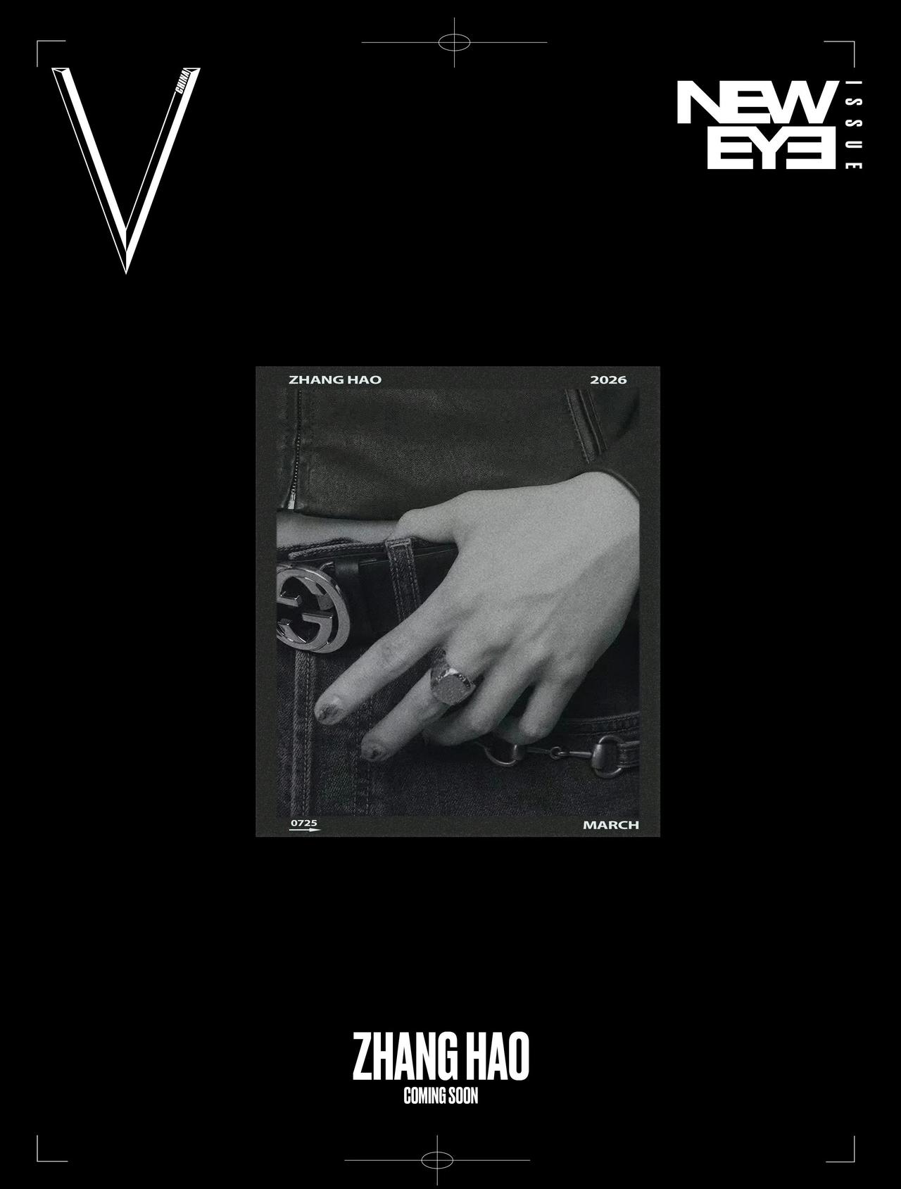 章昊✖️V Magazine 三月刊封面预告🔥 

章昊V中文版三月开季封面 