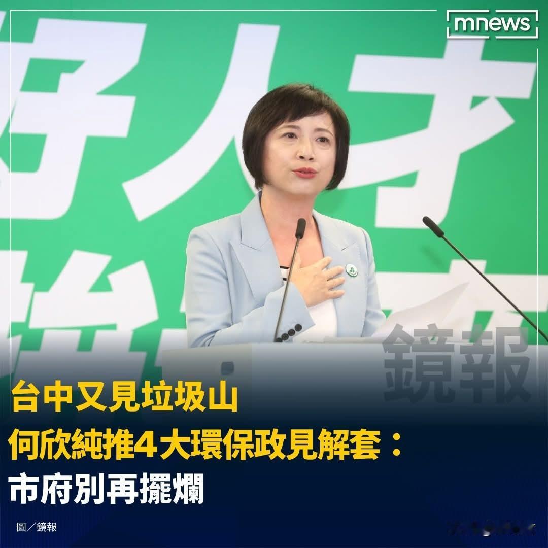 台中垃圾问题连环爆！近日又有台中市议员发现沙鹿垃圾掩埋场废弃物堆成山，担心大里垃