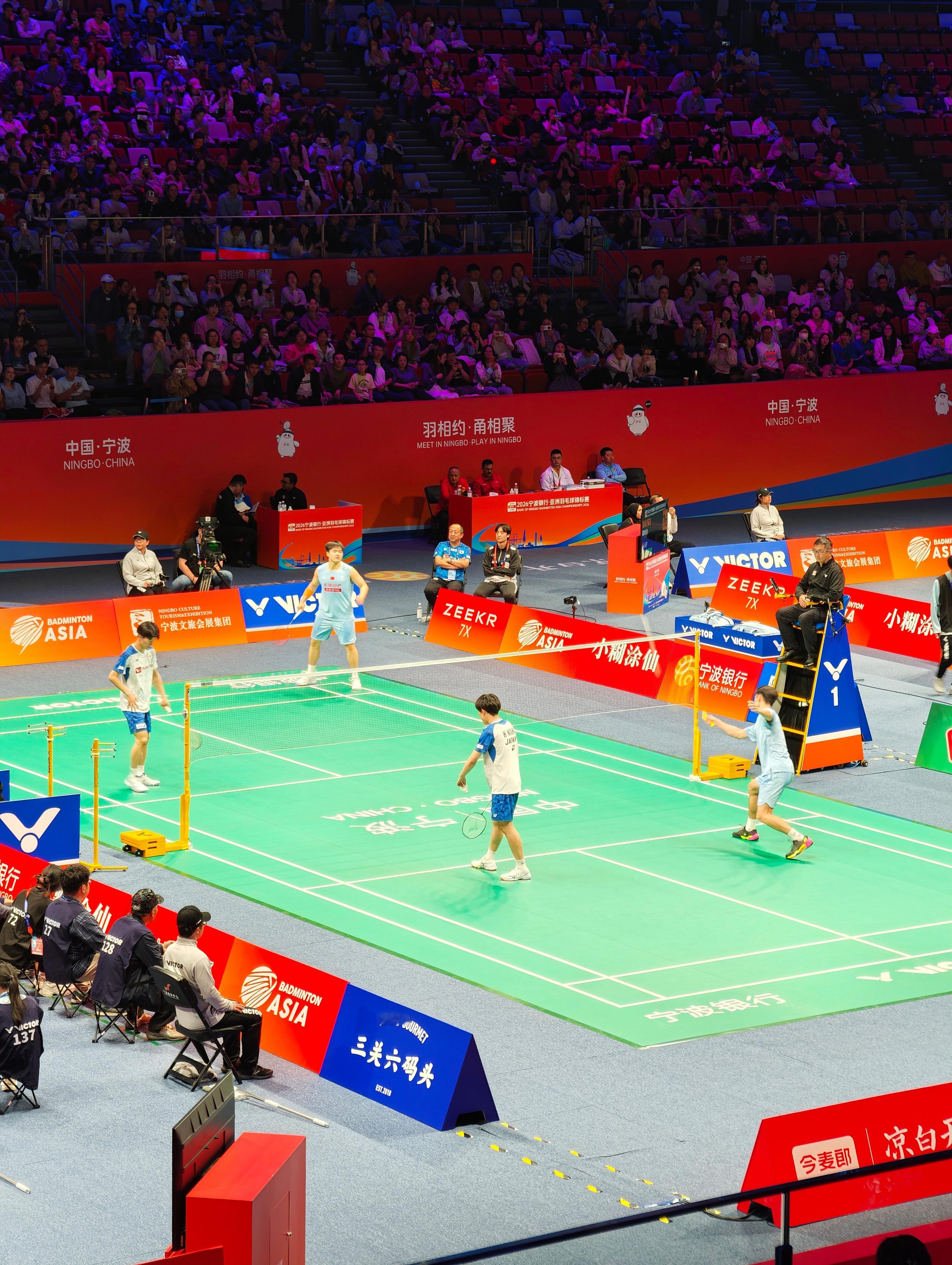 梁伟铿/王昶🇨🇳 vs 🇯🇵熊谷翔/西大辉，比赛马上开始！2026年羽毛