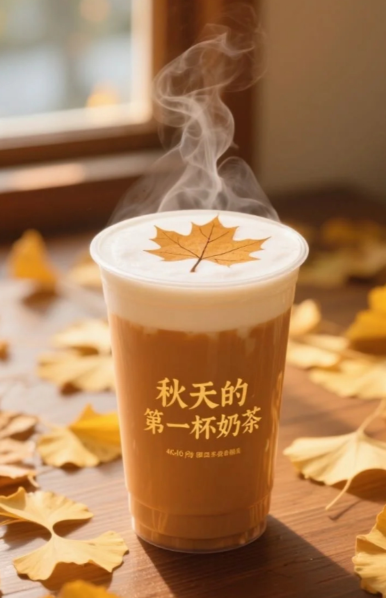 秋天的第一杯奶茶，明天你喝不喝？美团在此次“秋天的奶茶”促销活动中，并未设置单量