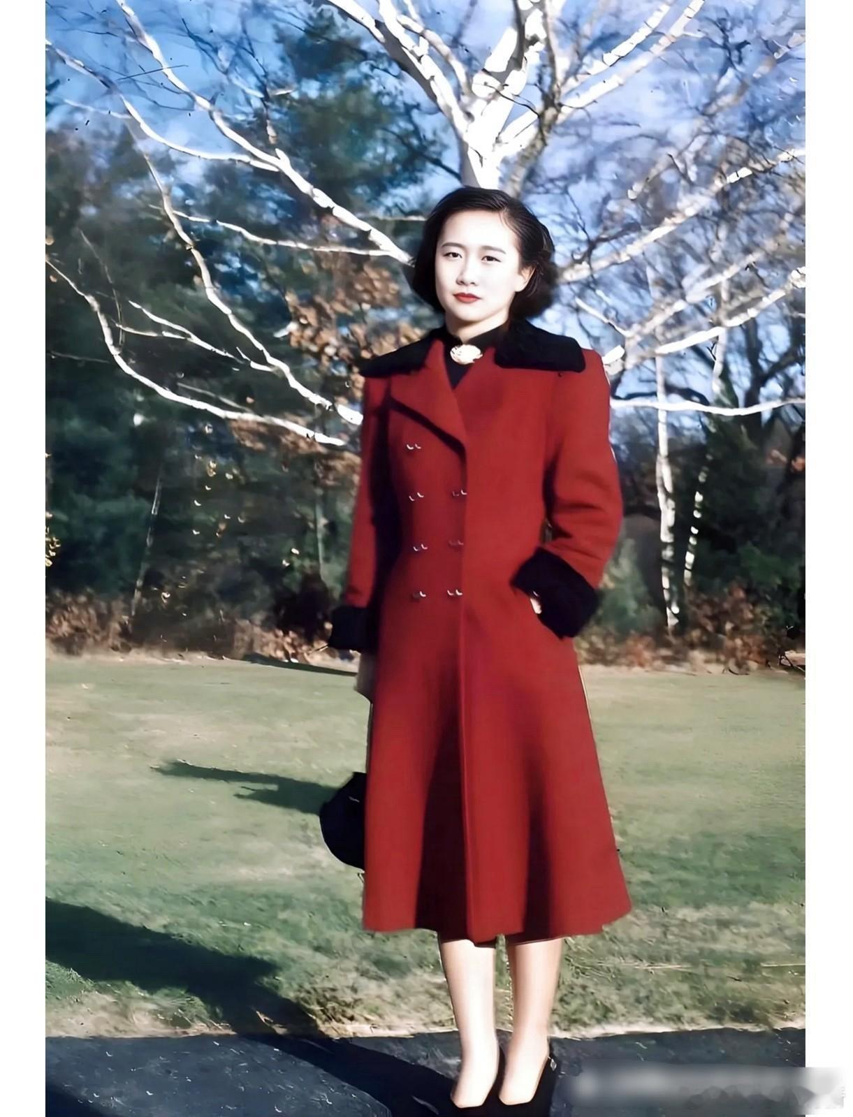 这才是1949年，杨振宁前期杜致礼在美国读书时真实貌相，都看看吧！这可不是演戏，