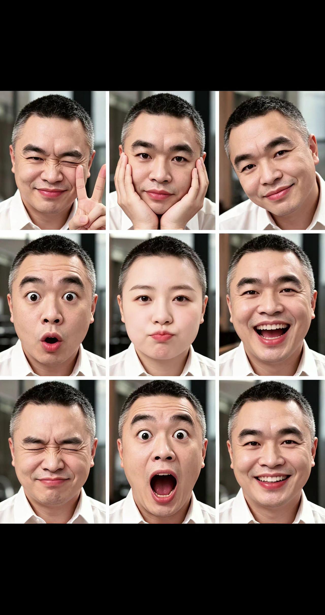 🤯这AI也太会了！把大叔玩明白了～ 表情包界新顶流预定！😂