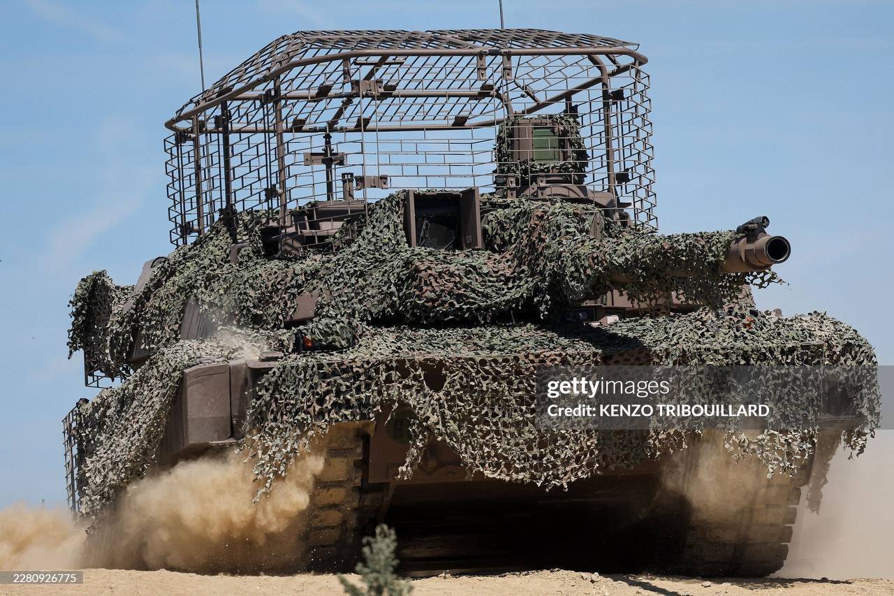 法军也要加蓬Eurosatory 2026的装备展示，法国陆军“勒克莱尔”主战坦