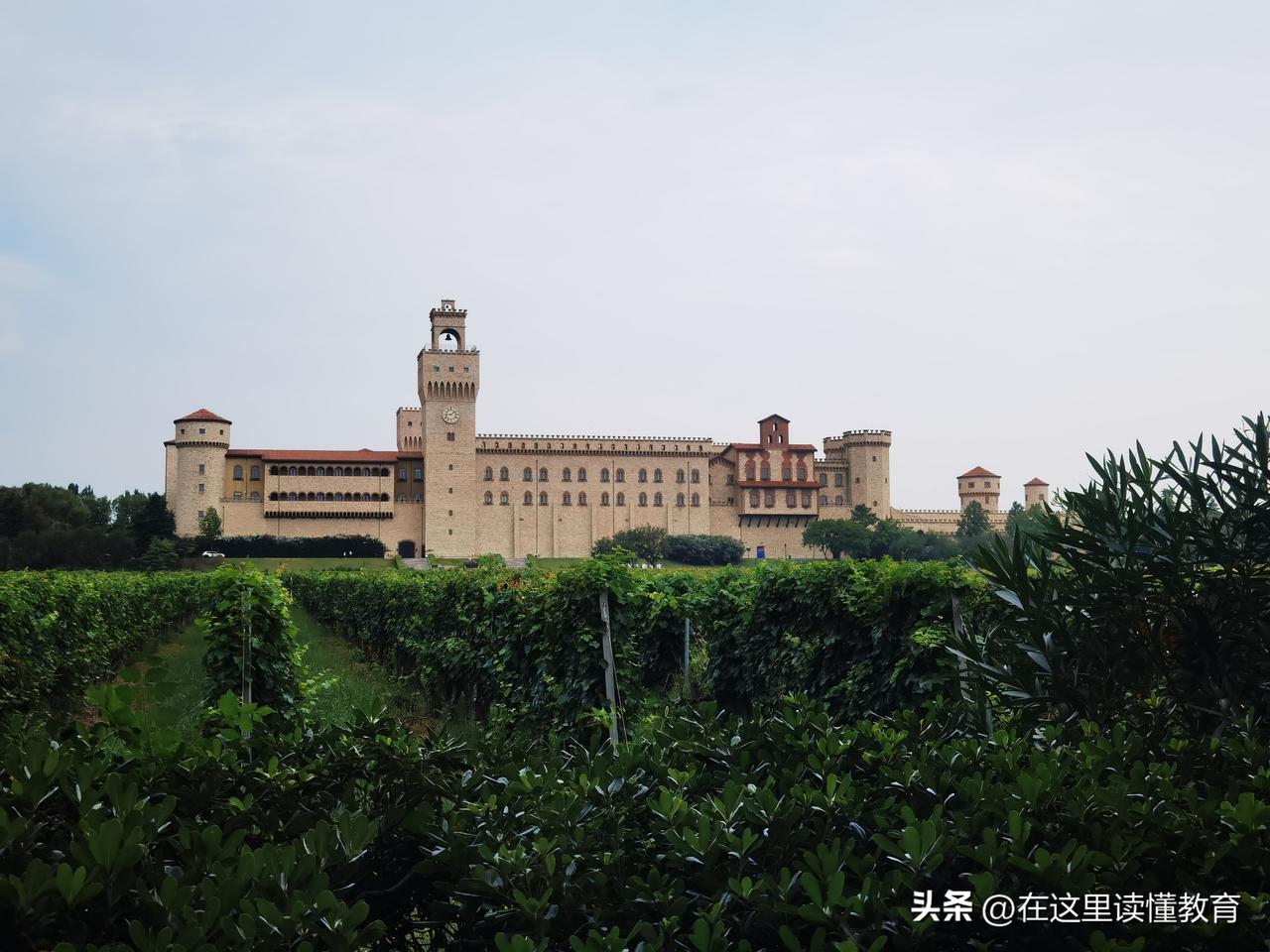 夏日生活打卡季张裕酒庄～城堡远景～[比心]