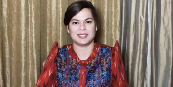 菲律宾副总统莎拉·杜特尔特近日表示，衷心感谢父亲——前总统罗德里戈·杜特尔特，以