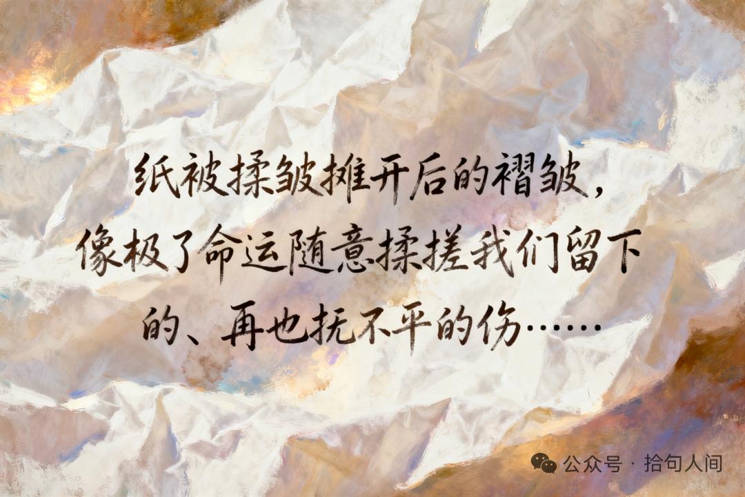 一句话来表达爱恨情仇，第一时间能想到的就是：明明发誓此生再不相见，可听见你名字的
