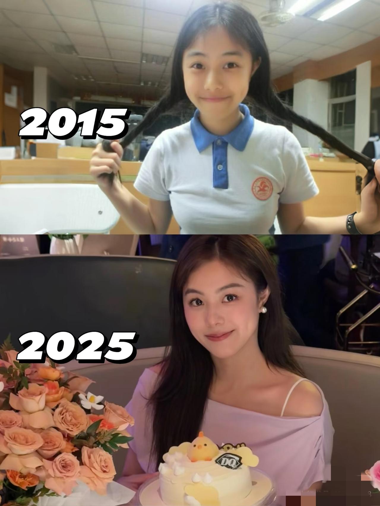 同样的一个人，时隔十年。