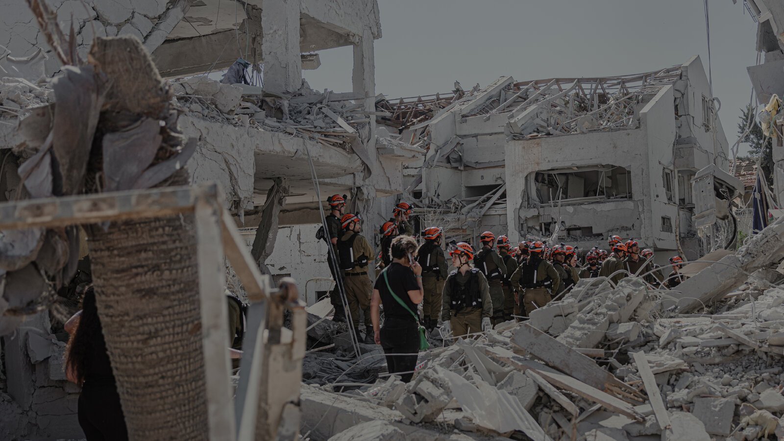 特拉维夫人也体验了加沙人民的感受 