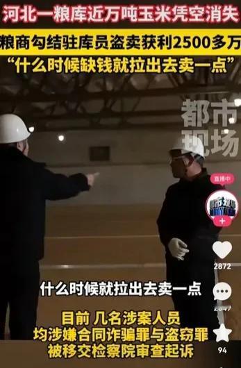 太离奇了吧！一个无权无势的小小粮库驻库员竟成硕鼠，勾结不法粮商盗卖万吨粮食，致国
