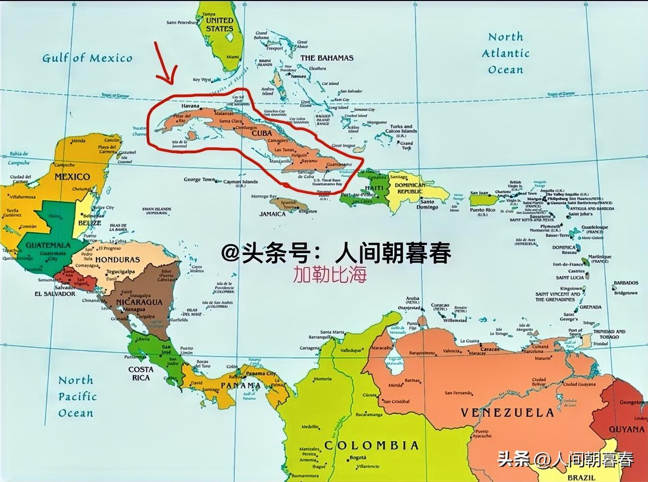 地理条件如此优越的古巴，为何粮食还需要大量进口呢？地理上，古巴位于加勒比海北侧，