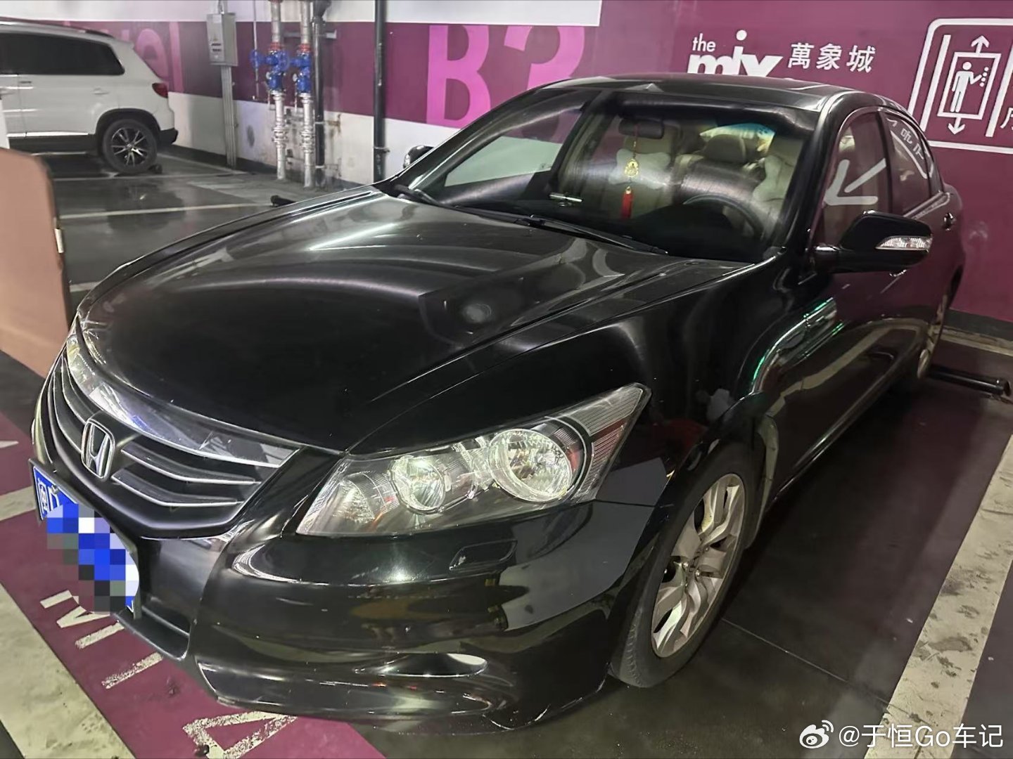 于恒二手车库[超话] 准备到台11年5月本田雅阁，2.4L高配，带后排娱乐，极品