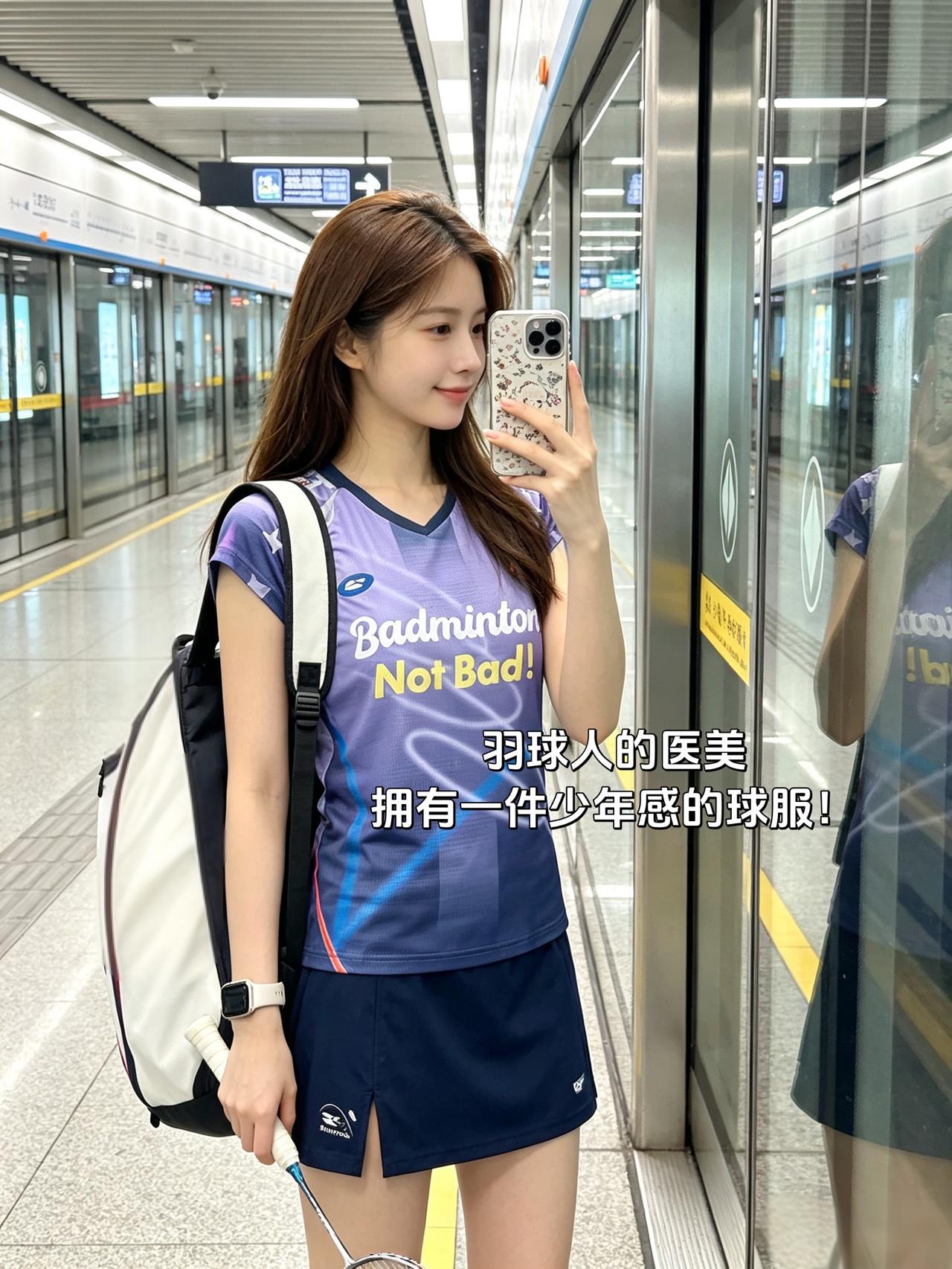 羽球人的医美
拥有一件少年感的球服！