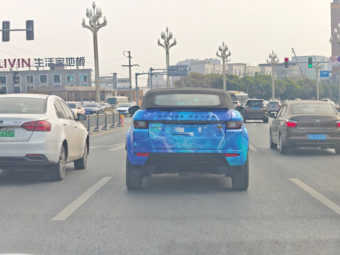 稀有货，敞篷的极光