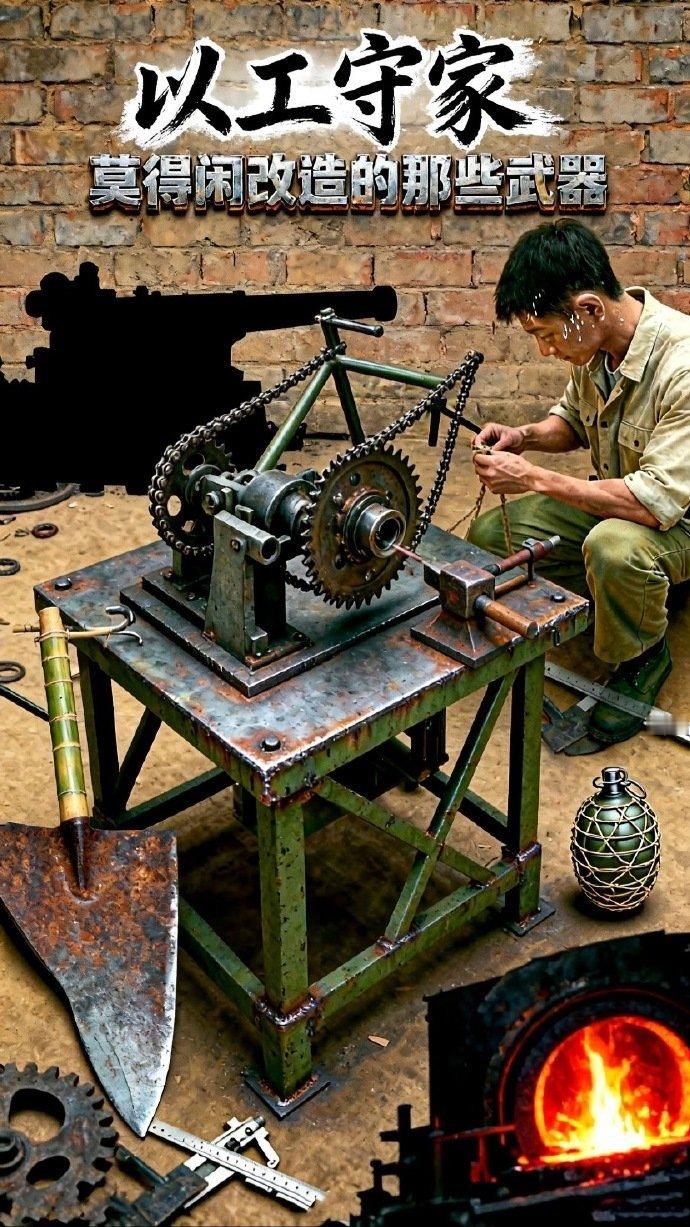 谁被《得闲谨制》莫得闲的武改操作秀到头皮发麻 八级钳工的含金量直接拉满！铁犁改投