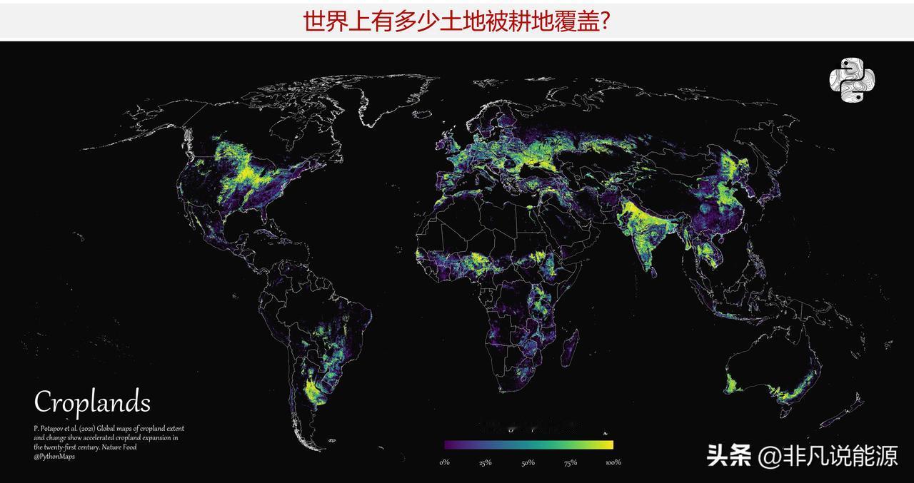 全世界的耕地总面积有多少？在各地的分布情况怎样？

在过去的50年里，世界人口呈