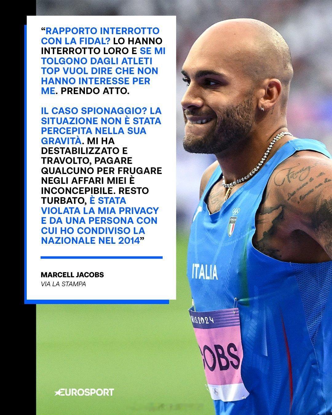 🇮🇹雅各布斯透露他确实在世锦赛后遭遇了一段“心理低谷”，精神状态不佳让他毫无