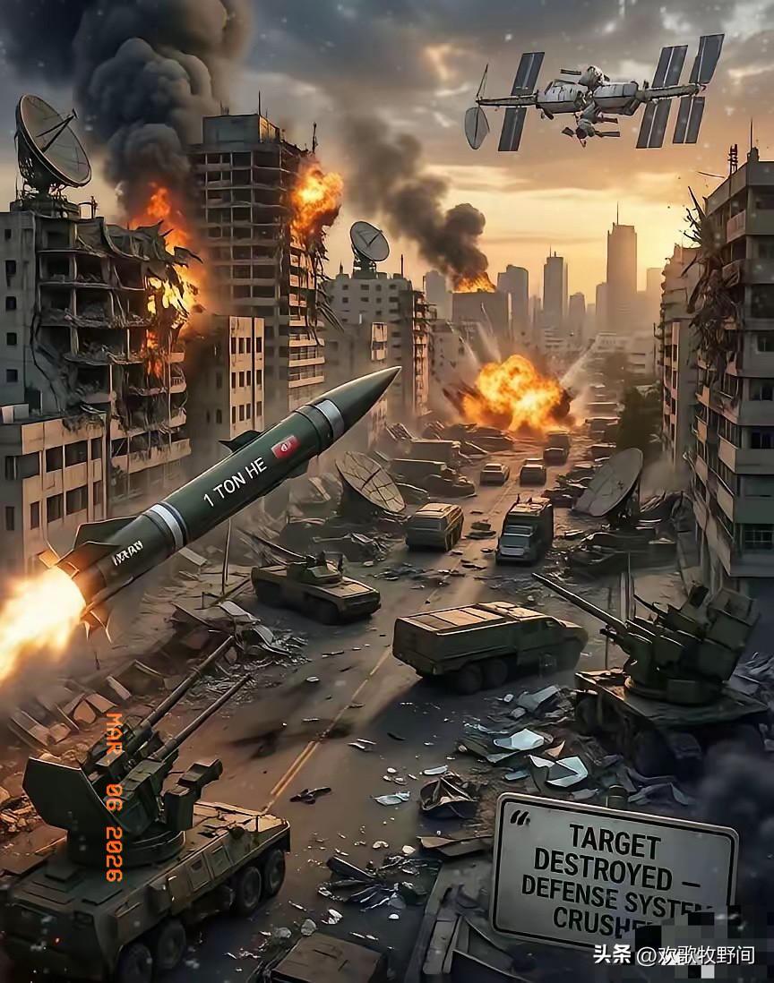 伊朗这一回，没再拿无人机消耗，直接上重锤了。
3月5日，伊斯兰革命卫队发射了一枚