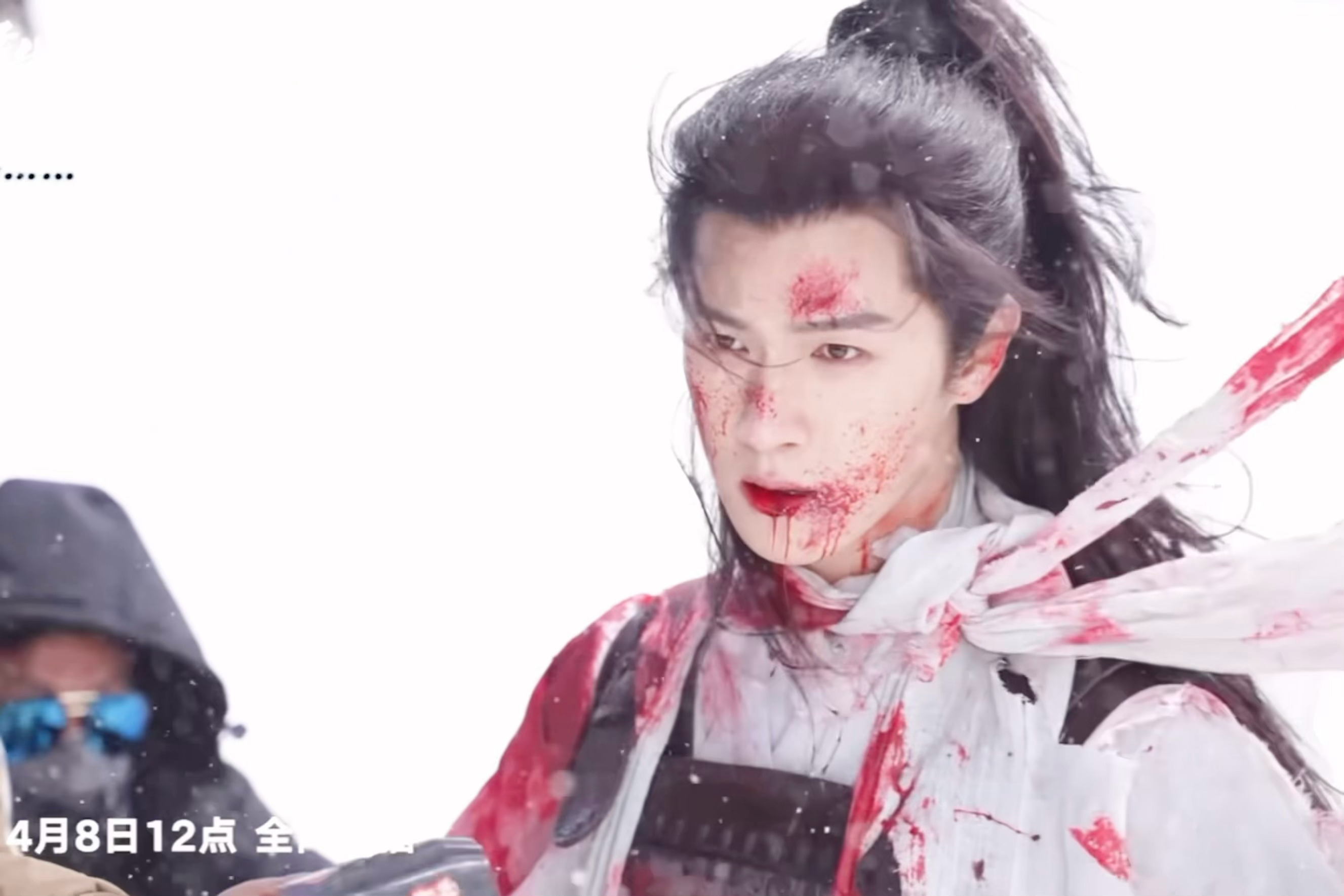 青海低温，大风怼脸，不眨眼挑战……这个小林还是太权威了李昀锐大风怼脸不眨眼镜头