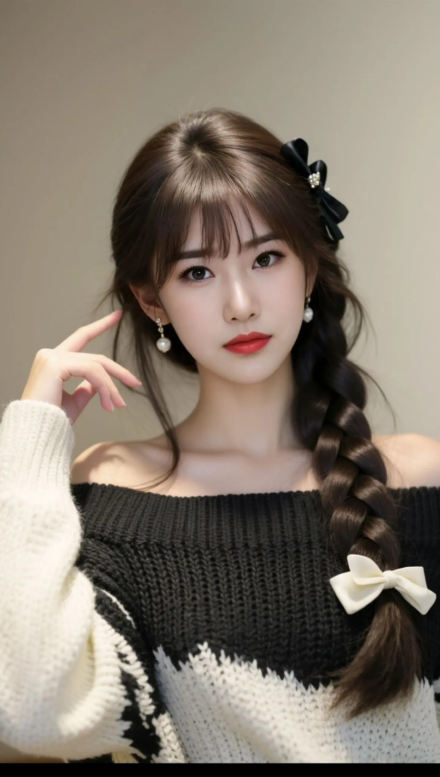 AI甜美麻花写真 随变ai随便玩