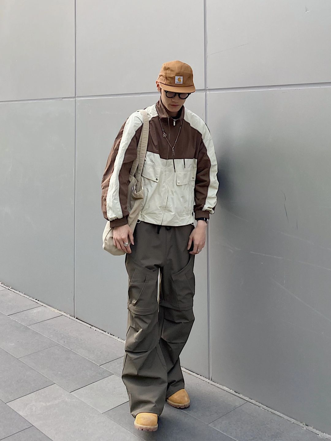 ⛰️踏春复古男生ootd