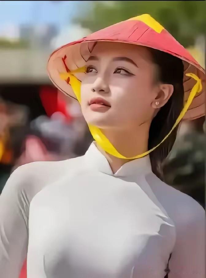 这是越南妹，大家觉得她漂亮吗？