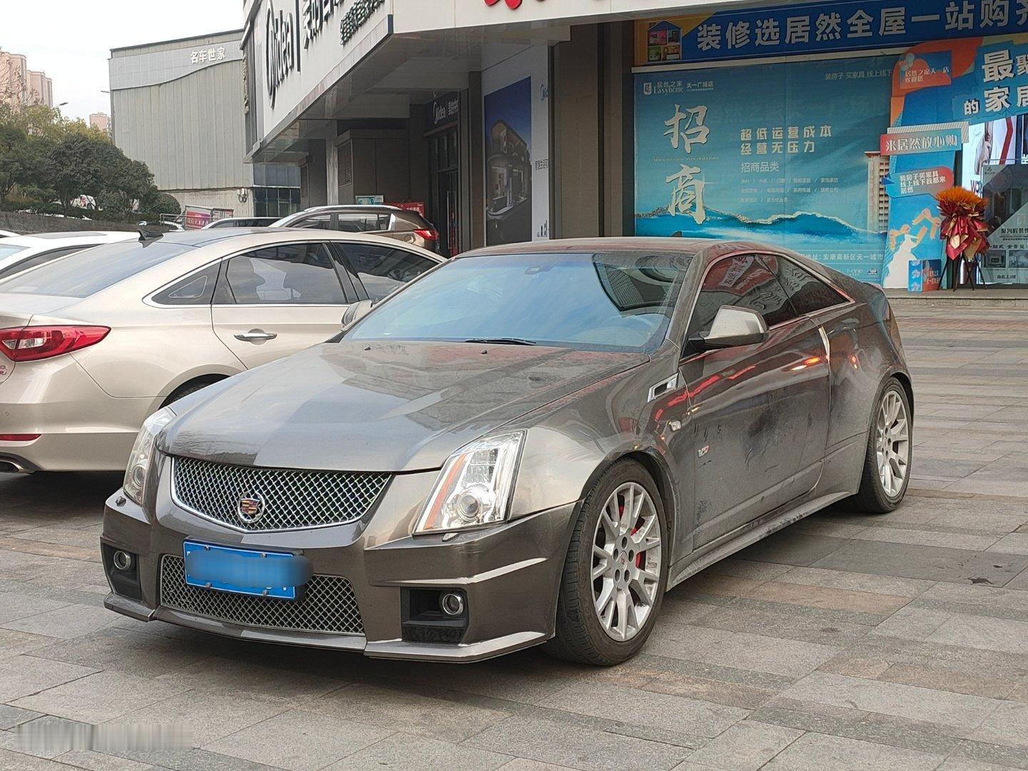 汽车汽车街拍我与汽车的日常凯迪拉克cts 凯迪拉克CTS Coper 安康·国潮