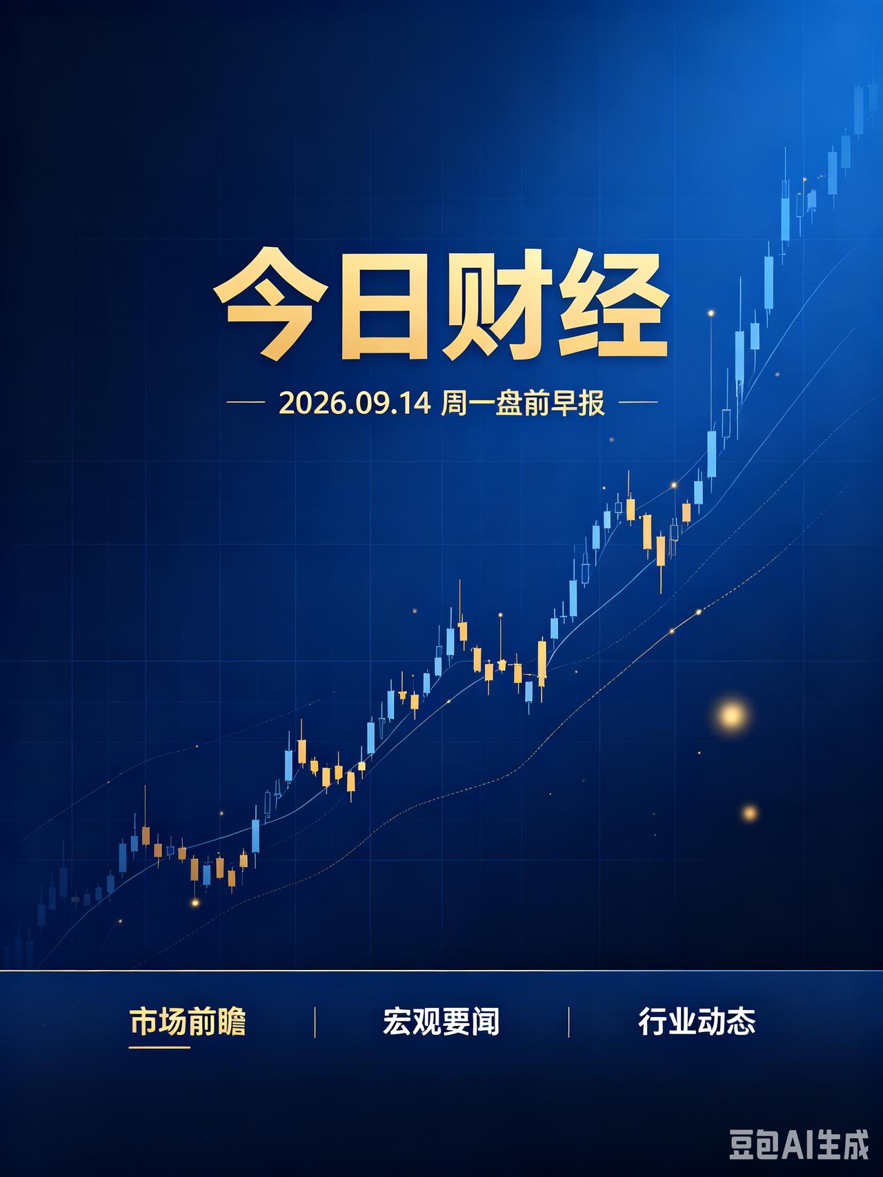 今日财经｜2026‑09‑14 周一盘前早报
 
风险提示：以下资讯仅为信息整理