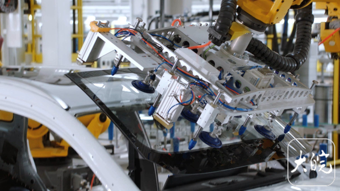 【｜记者探访奇瑞“超级工厂”：全自动高速生产线，智能科技感满满】 AI视觉系统观