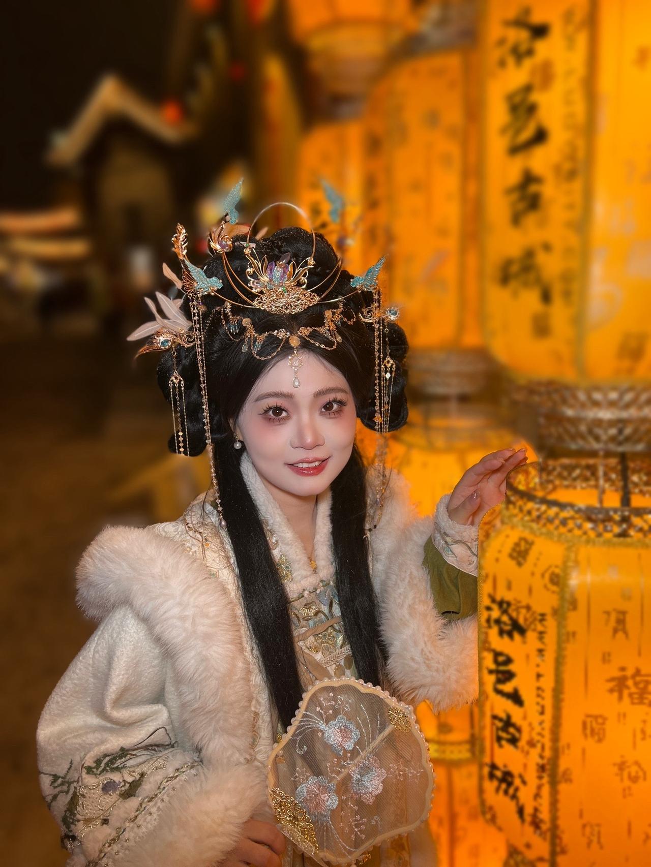 不跟你们掰扯，姐嫁洛阳当公主了汉服小姐姐