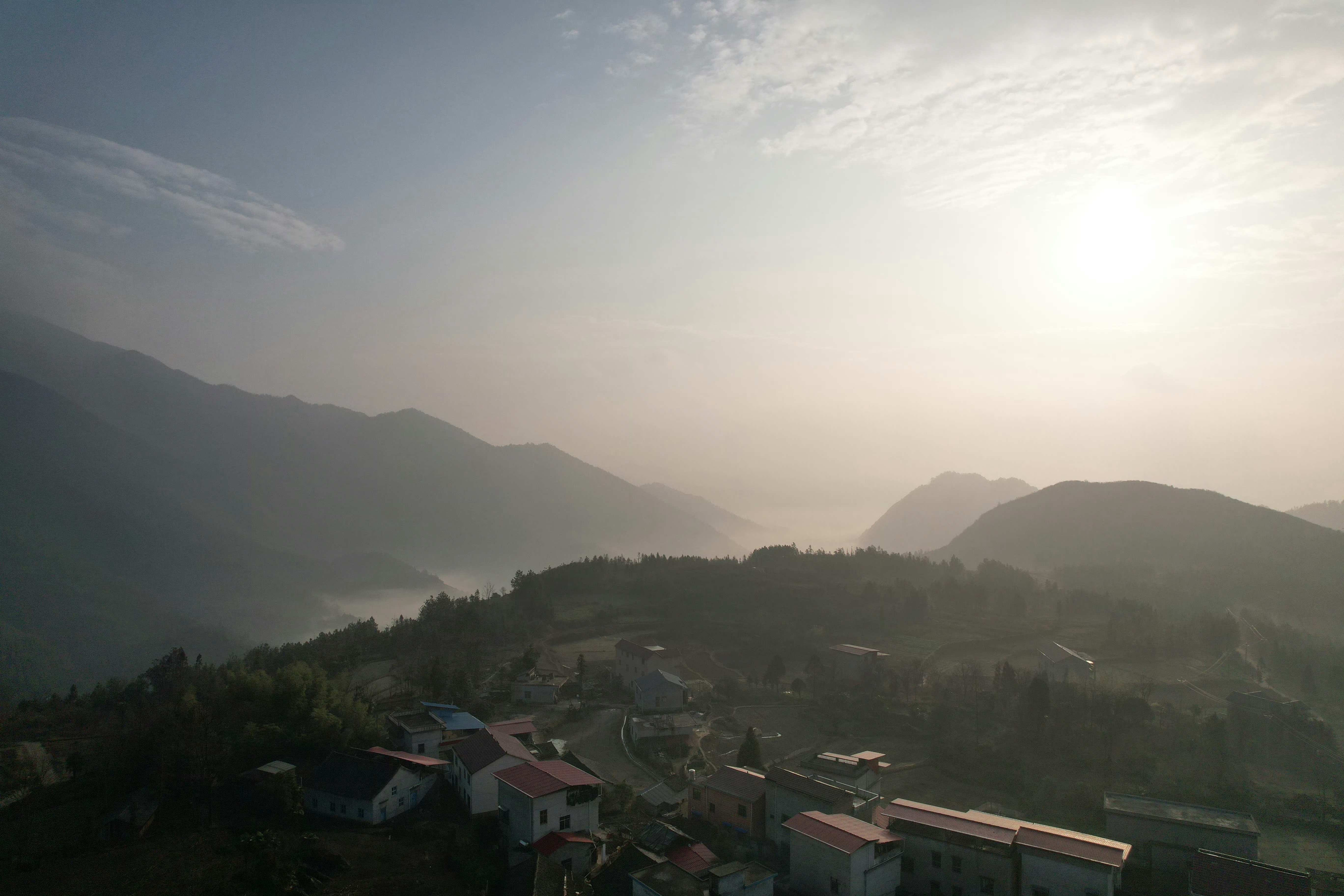 无人机在山区航拍现在要申请不？五一回去想再拍下我们小山村