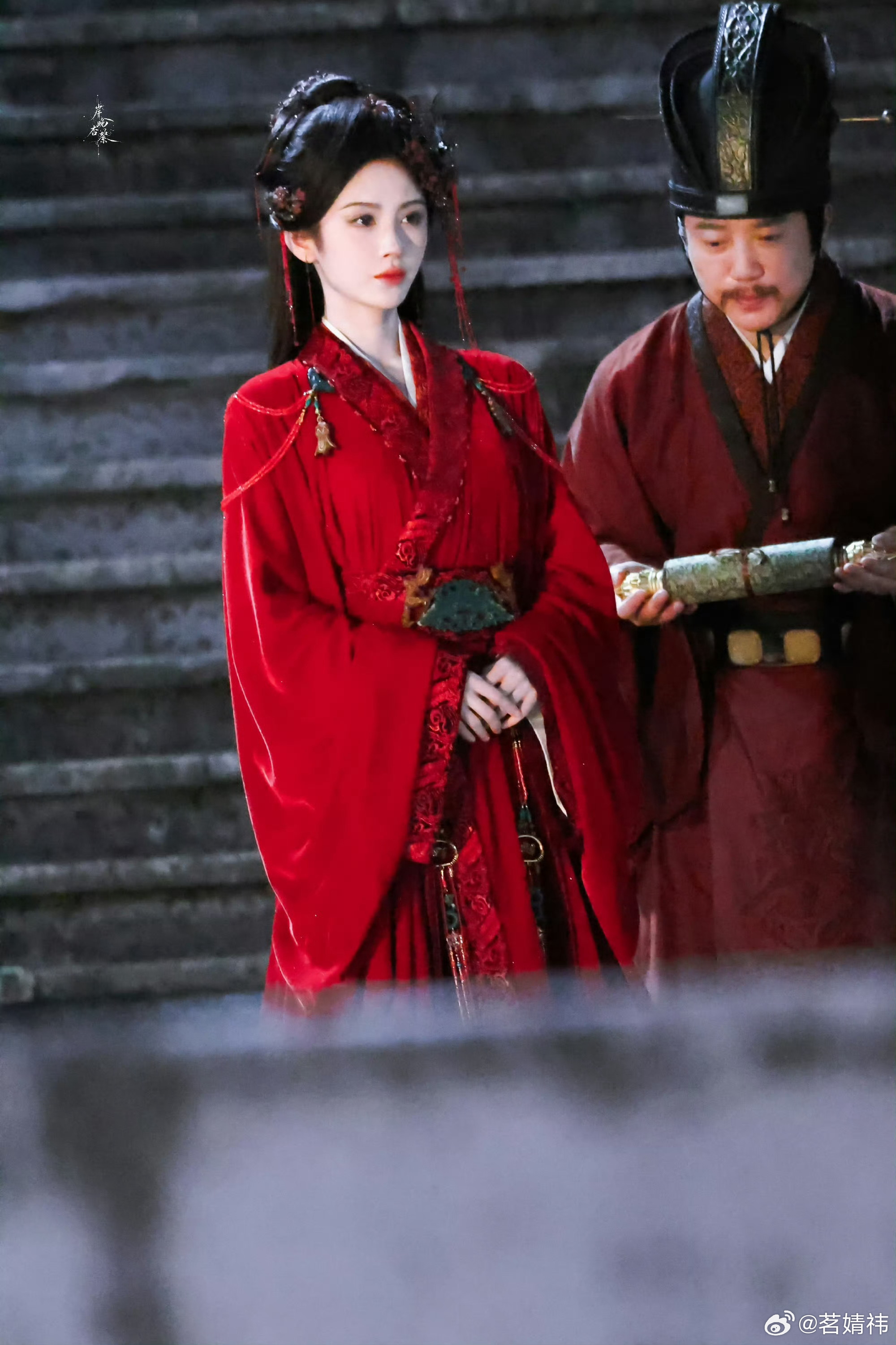jjy鞠婧祎粉墨江湖 jjy鞠婧祎澹台台 蝴蝶能诉说爱意吗 那一定能飞跃千里.