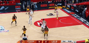 能攻能传！古德温17中10&三分5中2砍下25分12助 正负值+16CBA