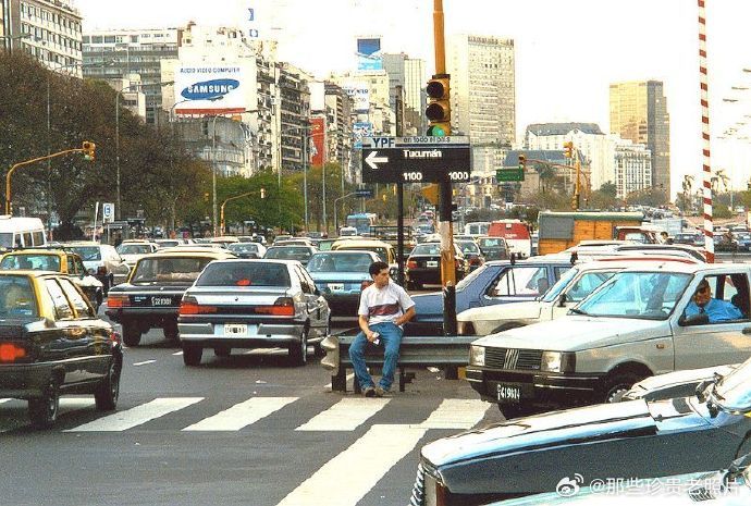 90年代中期的阿根廷布宜诺斯艾利斯 