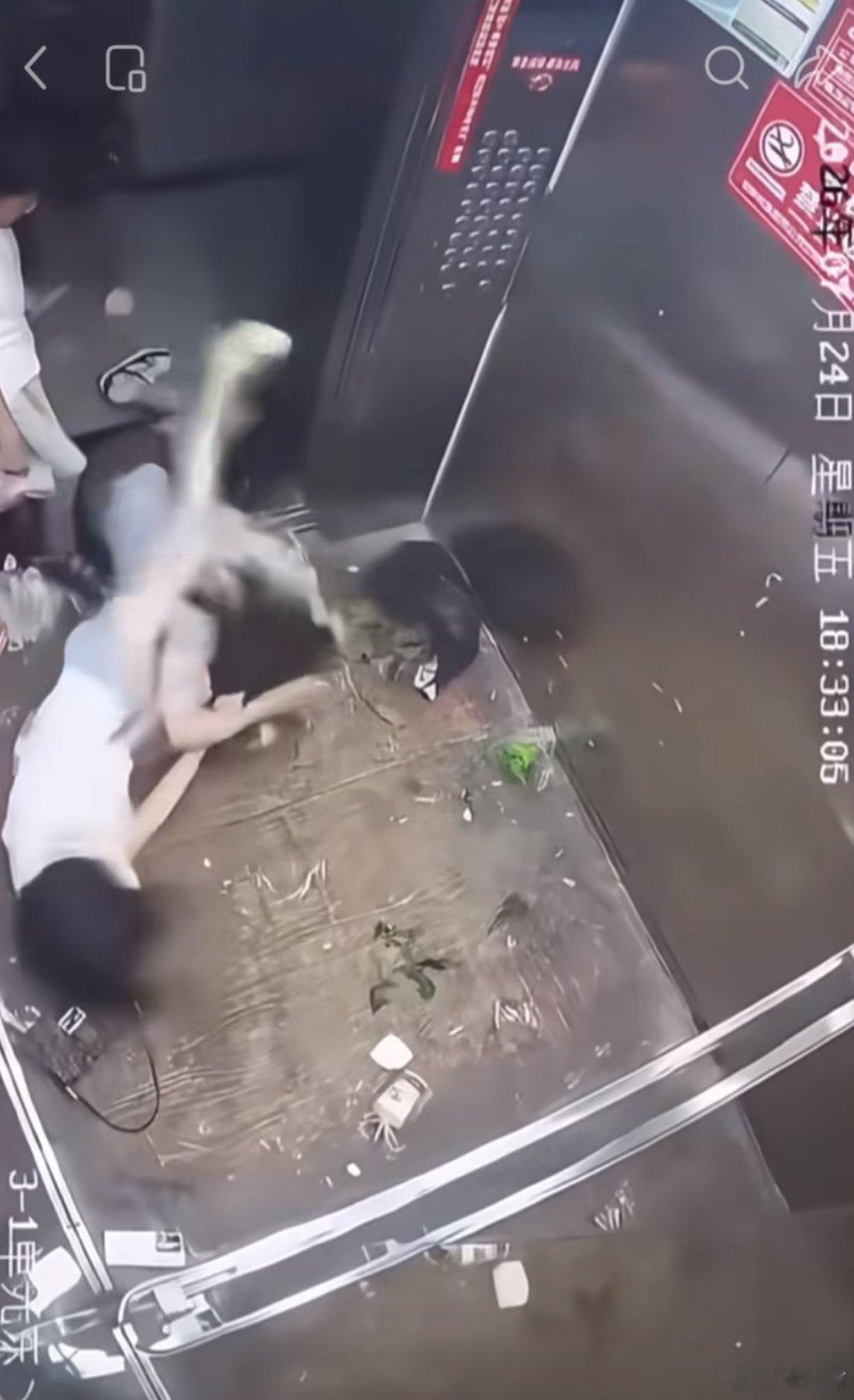 女子携子偷袭未成年女孩，女孩自卫成功 