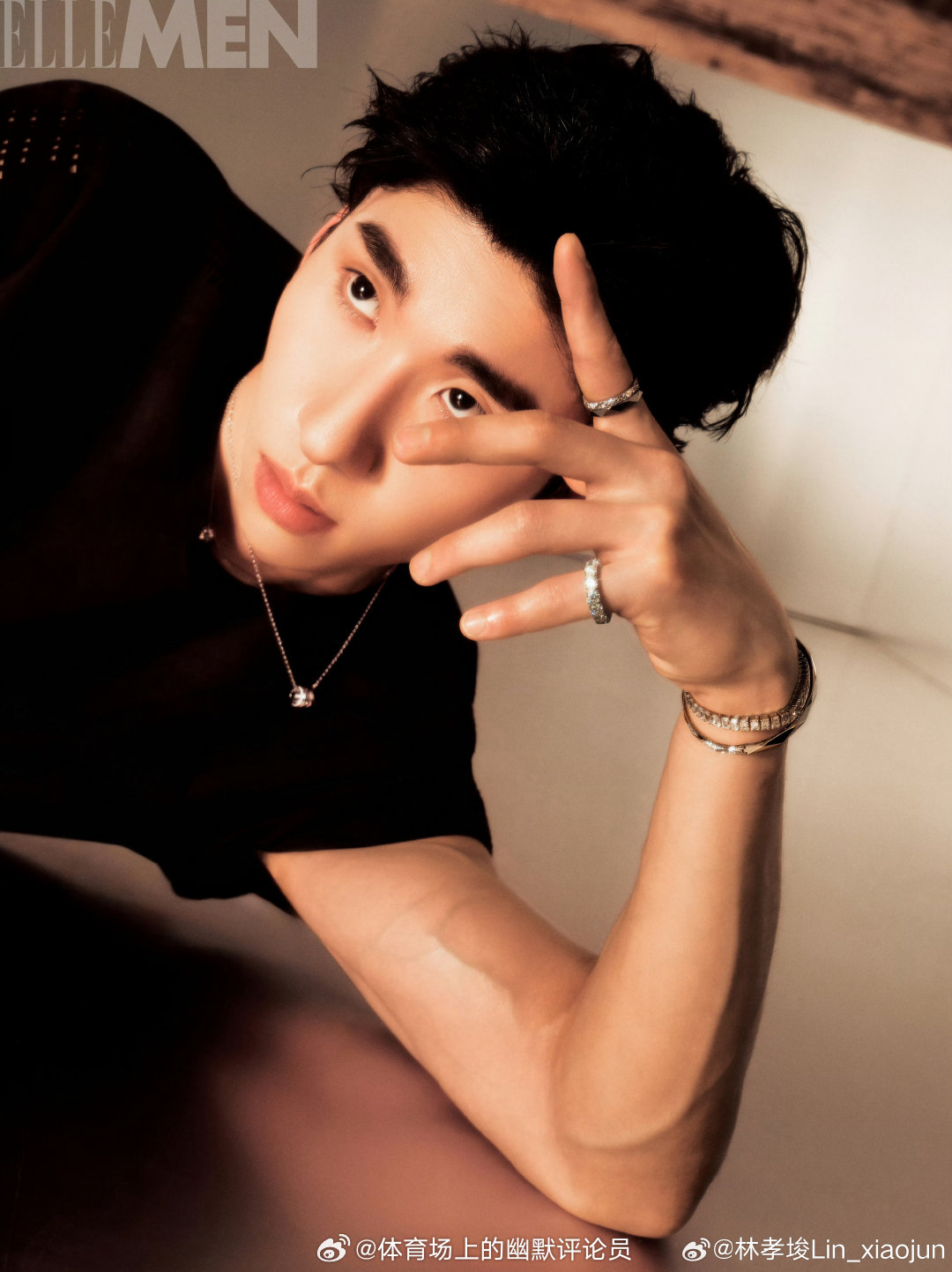 很高兴能和一起创作，让我在镜头前展现了运动员的另一面。不要怀疑自己胜利的秘诀就是